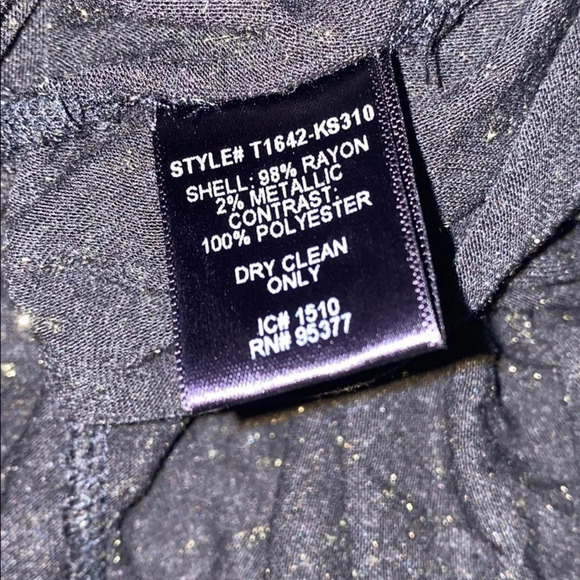 Sanctuary black high low short sleeve Top L - Picture 11 of 13